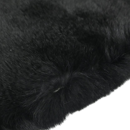 Chanel Black Fur Scarf Tippet