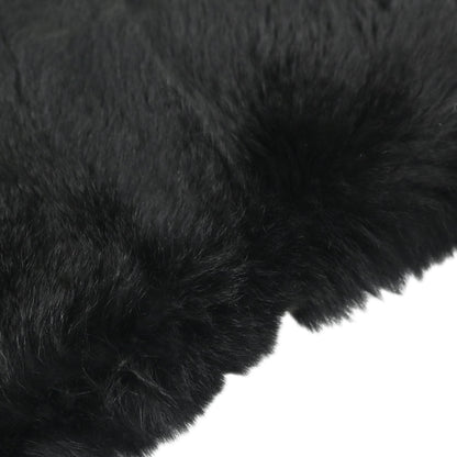 Chanel Black Fur Scarf Tippet