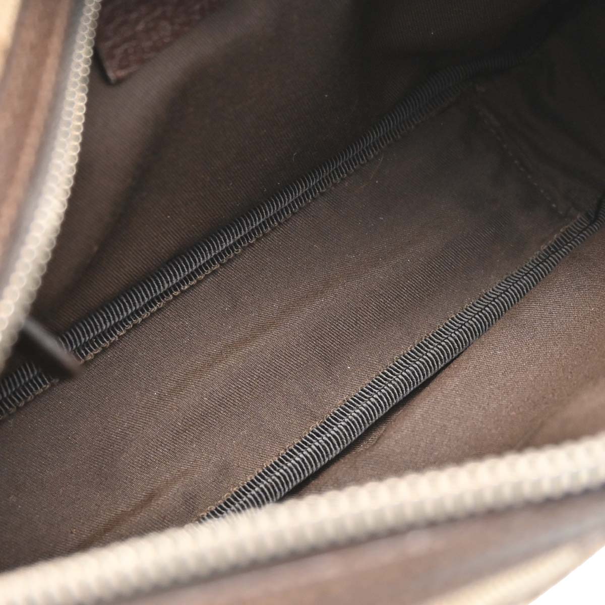 Gucci Beige Brown Canvas Shelly GG Shoulder Bag