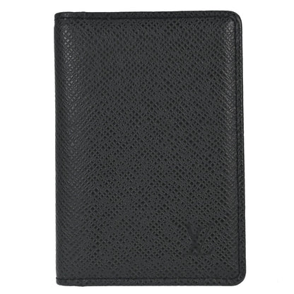 Louis Vuitton Black Taiga Organizer De Poche Cardholder M30512