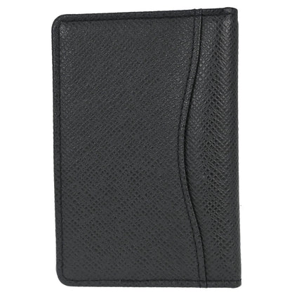 Louis Vuitton Black Taiga Organizer De Poche Cardholder M30512
