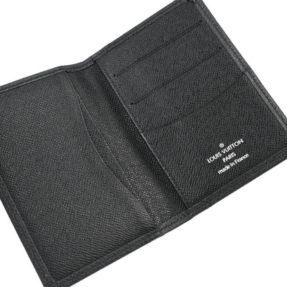 Louis Vuitton Black Taiga Organizer De Poche Cardholder M30512