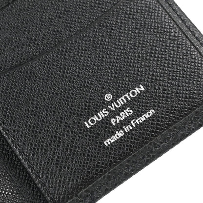 Louis Vuitton Black Taiga Organizer De Poche Cardholder M30512