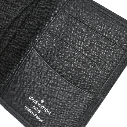 Louis Vuitton Black Taiga Organizer De Poche Cardholder M30512