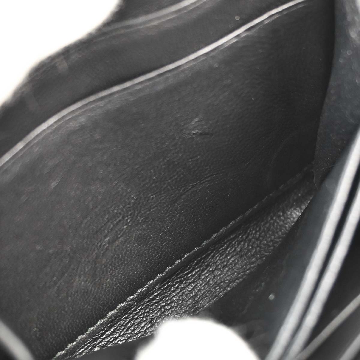Bottega Veneta Black Lambskin Intrecciato Zip-Around Wallet