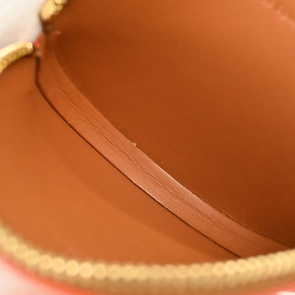 Loewe Orange Leather Coin Purse Wallet