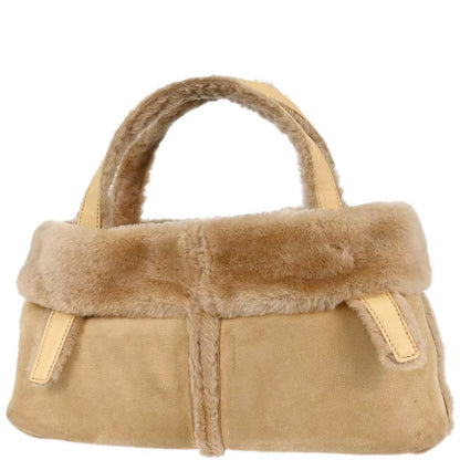 Loewe Beige Mouton Anagram Tote Handbag