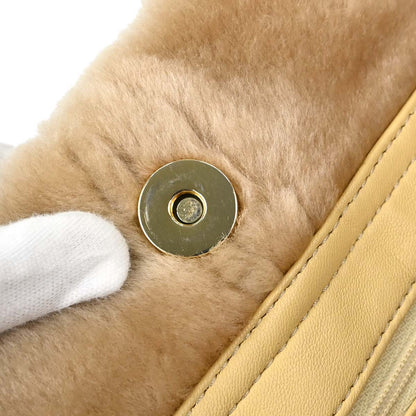 Loewe Beige Mouton Anagram Tote Handbag