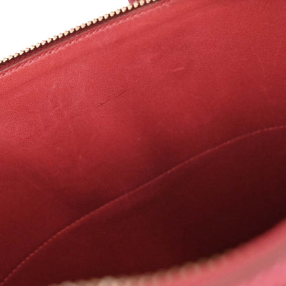 Hermes Rouge Garance Fjord Bolide 31 2way Shoulder Handbag