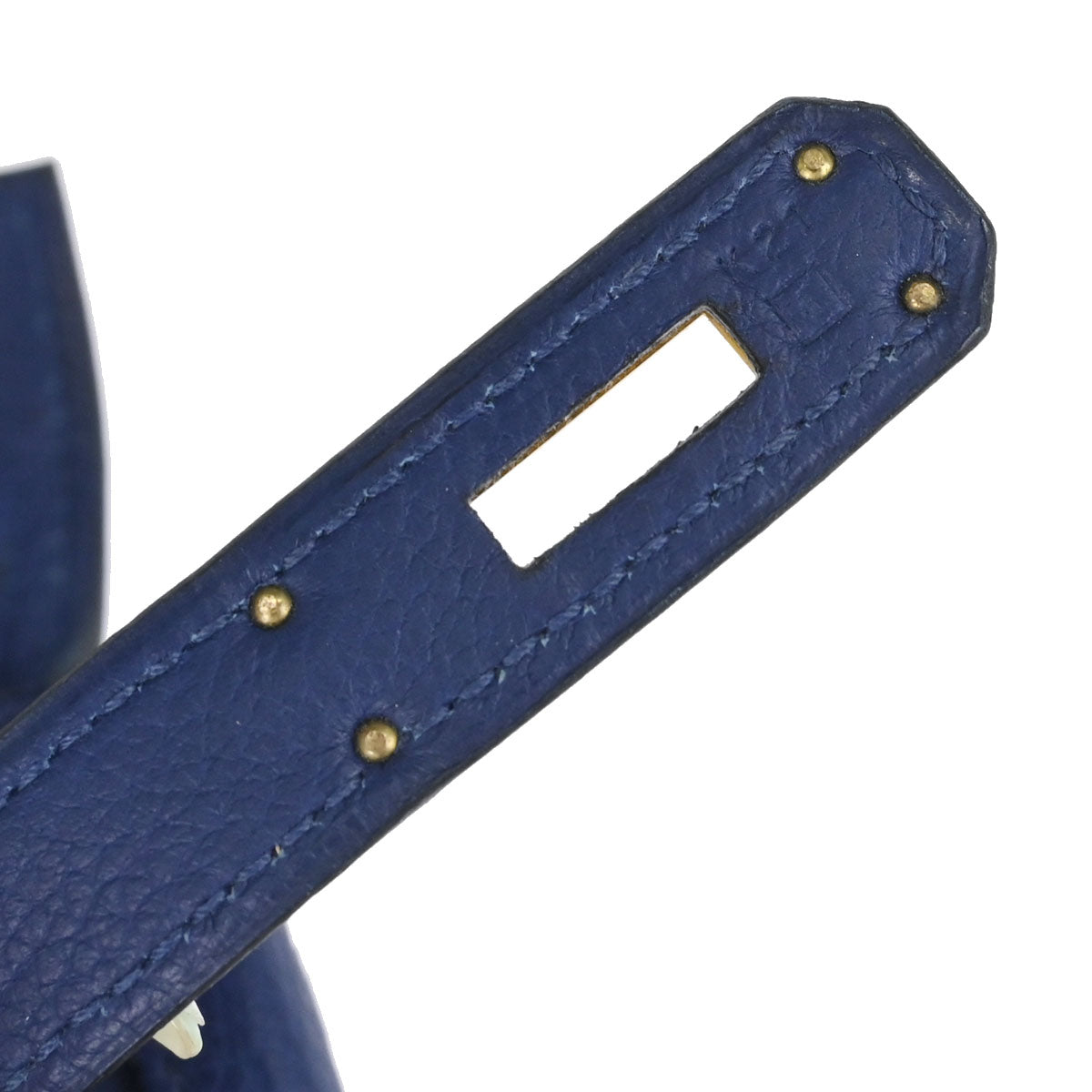 Hermes Blue Roy Togo Kelly 35 Retourne 2way Shoulder Handbag