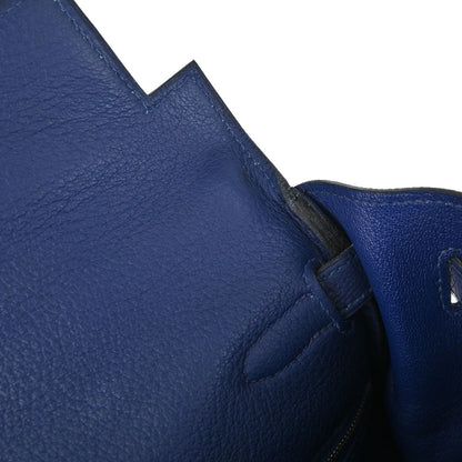 Hermes Blue Roy Togo Kelly 35 Retourne 2way Shoulder Handbag