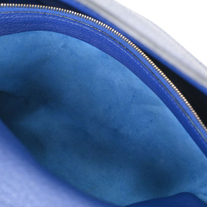 Hermes Blue Roy Togo Kelly 35 Retourne 2way Shoulder Handbag