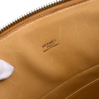 Hermes * Saffron Ostrich Bolide 31 2way Shoulder Handbag
