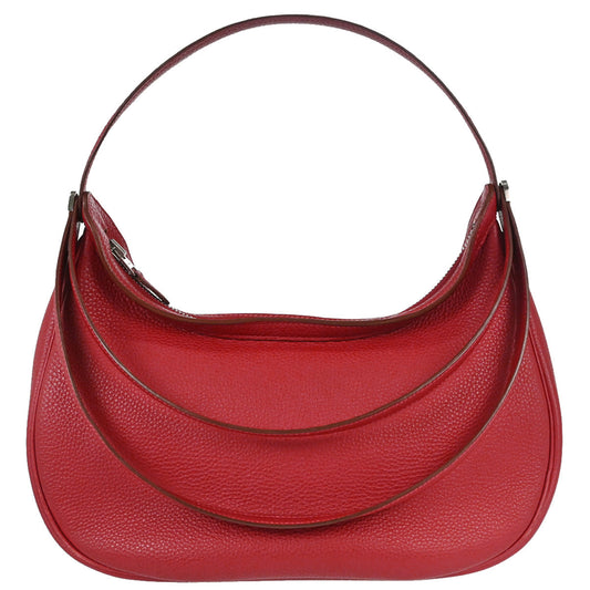Hermes Rouge Garance Togo Caporal Handbag