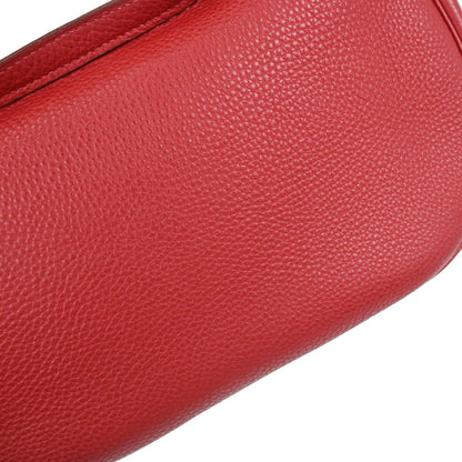 Hermes Rouge Garance Togo Caporal Handbag