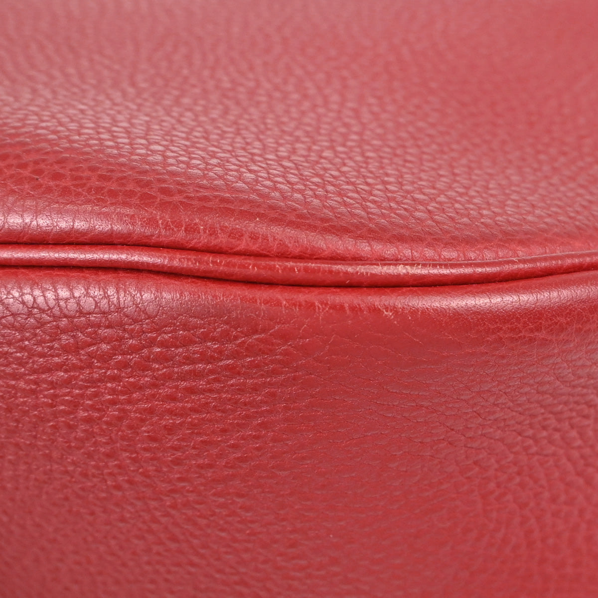 Hermes Rouge Garance Togo Caporal Handbag