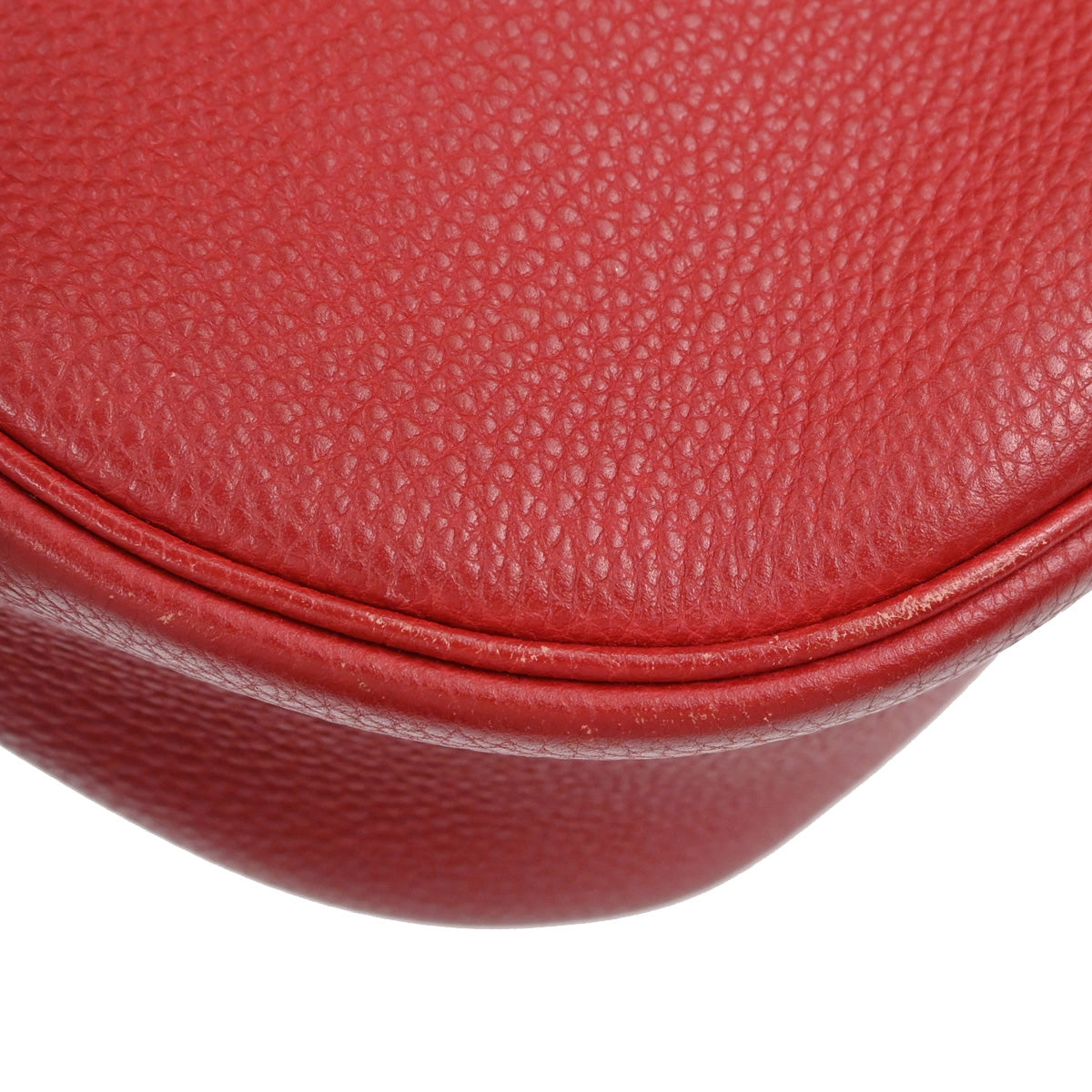 Hermes Rouge Garance Togo Caporal Handbag