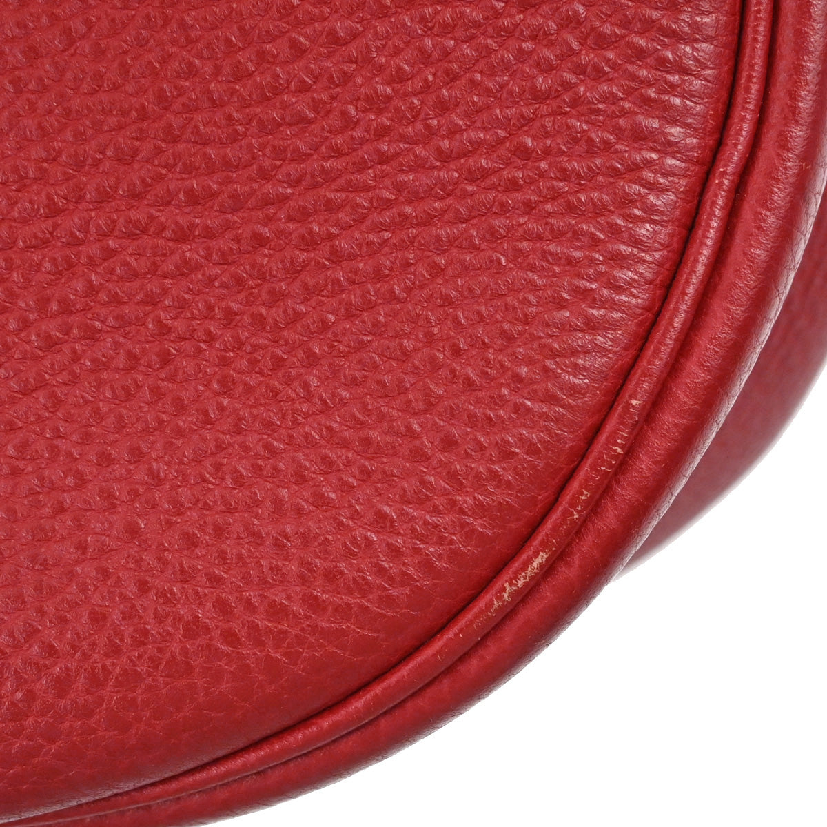 Hermes Rouge Garance Togo Caporal Handbag