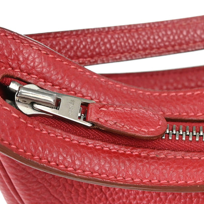 Hermes Rouge Garance Togo Caporal Handbag
