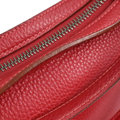 Hermes Rouge Garance Togo Caporal Handbag