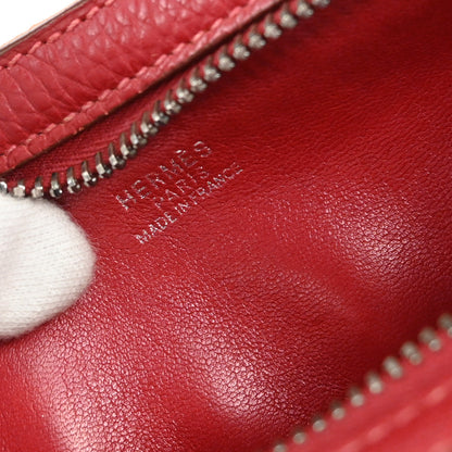 Hermes Rouge Garance Togo Caporal Handbag