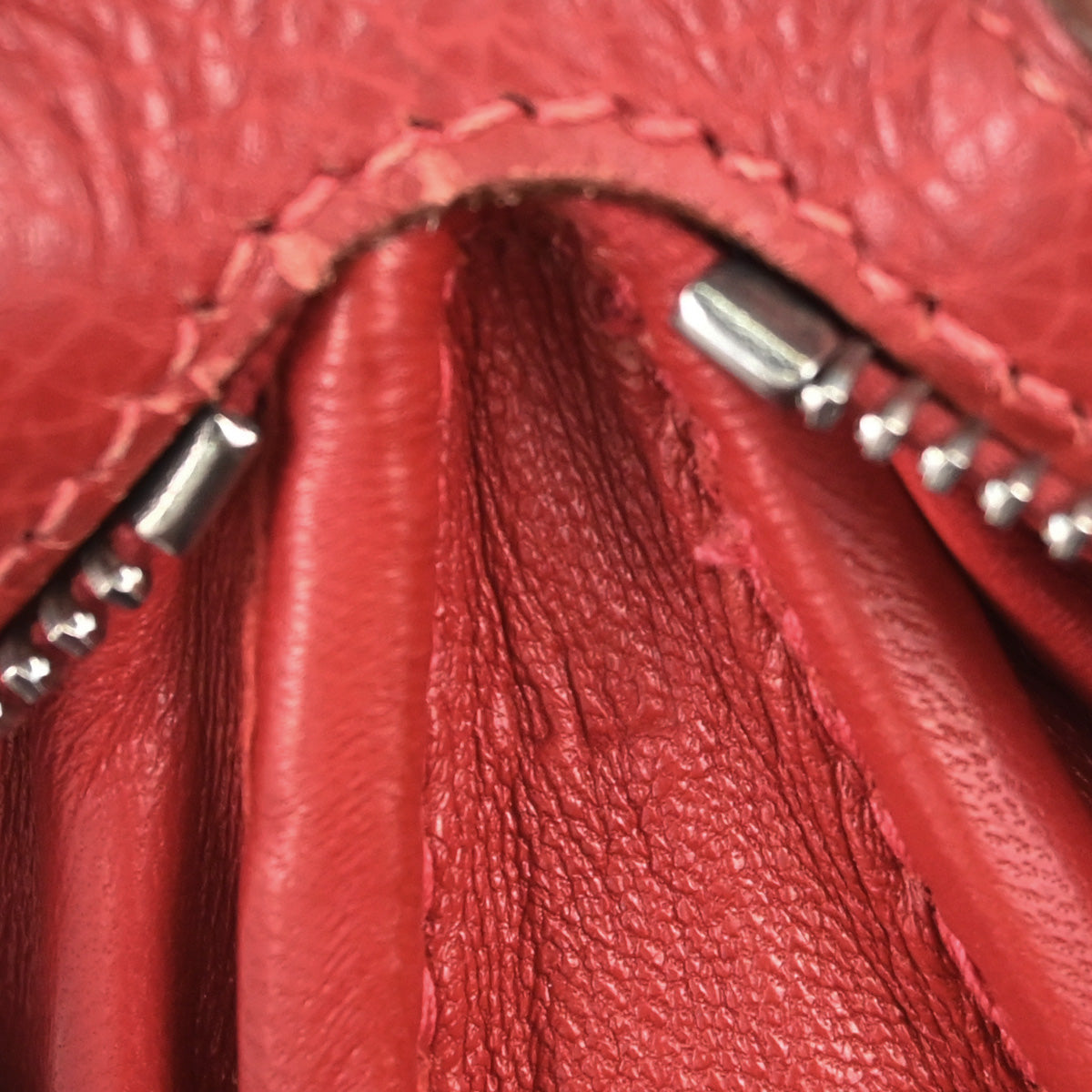 Hermes Rouge Garance Togo Caporal Handbag