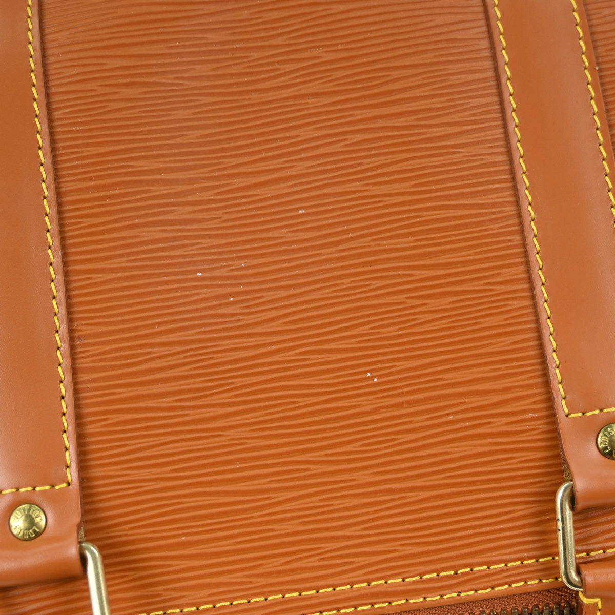 Louis Vuitton Brown Epi Keepall 55 Travel Handbag M42958