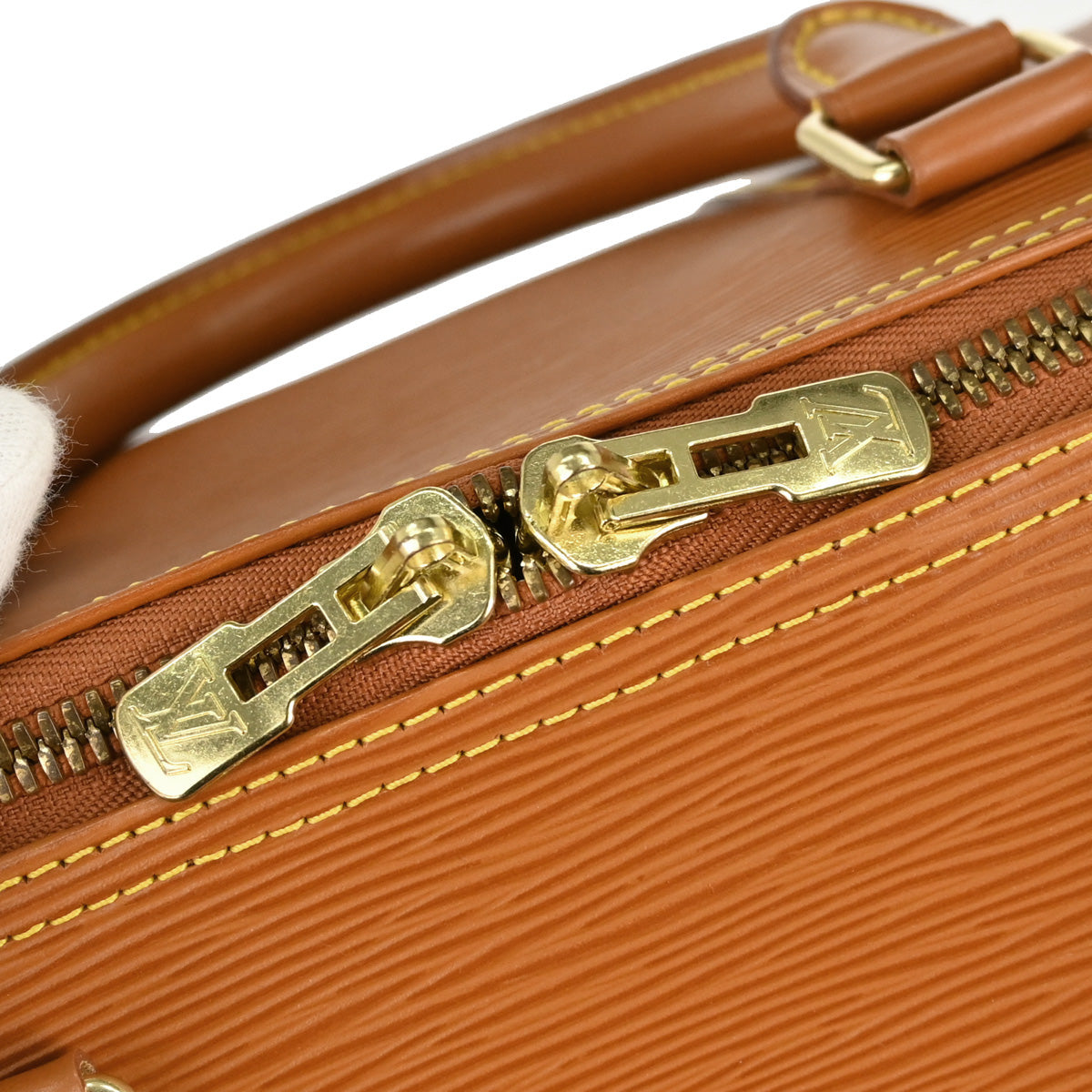 Louis Vuitton Brown Epi Keepall 55 Travel Handbag M42958