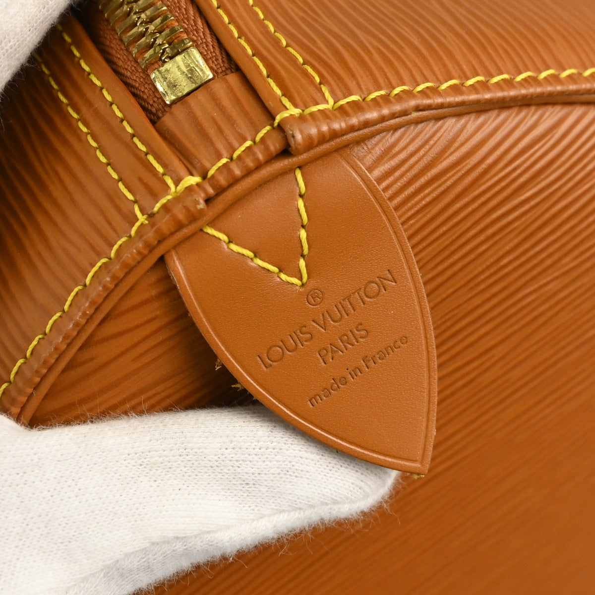 Louis Vuitton Brown Epi Keepall 55 Travel Handbag M42958