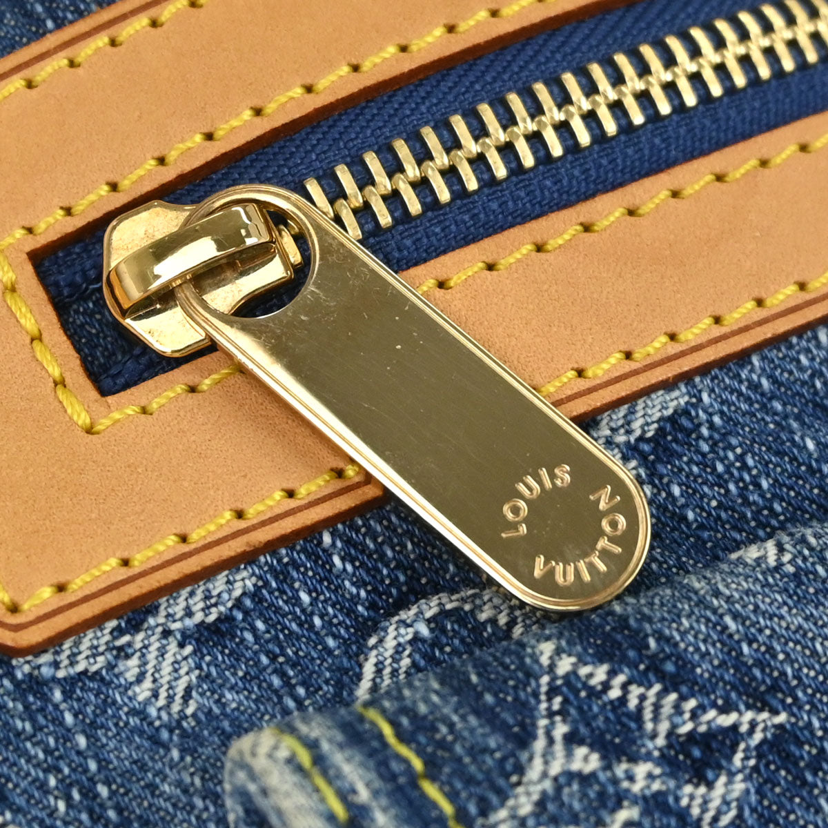 Louis Vuitton Blue Monogram Denim Baggy PM Shoulder Bag M95049