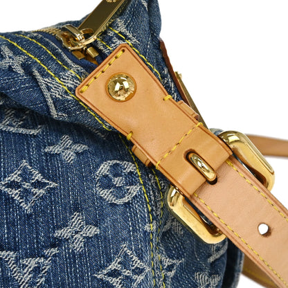 Louis Vuitton Blue Monogram Denim Baggy PM Shoulder Bag M95049