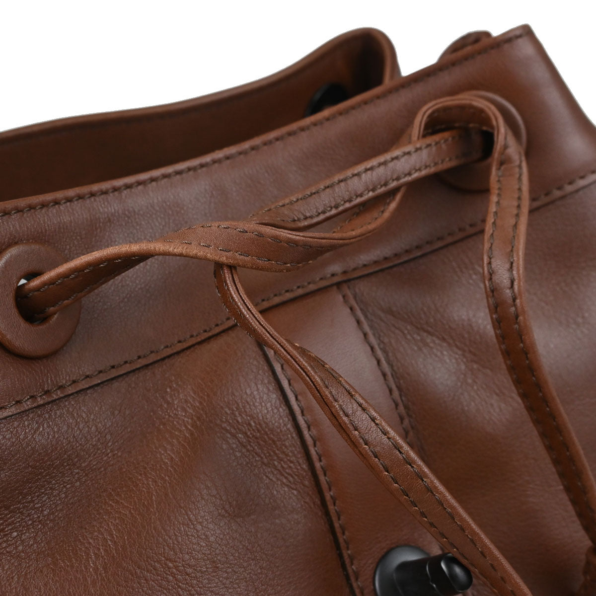 Chanel Brown Lambskin Backpack