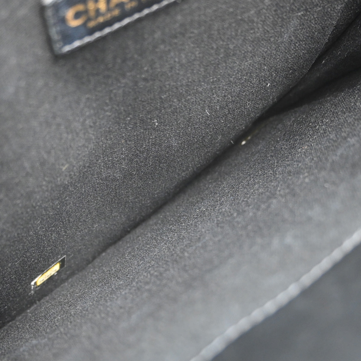 Chanel Navy Canvas Icon Tote Handbag