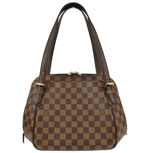 Louis Vuitton Damier Belem MM Handbag N51174