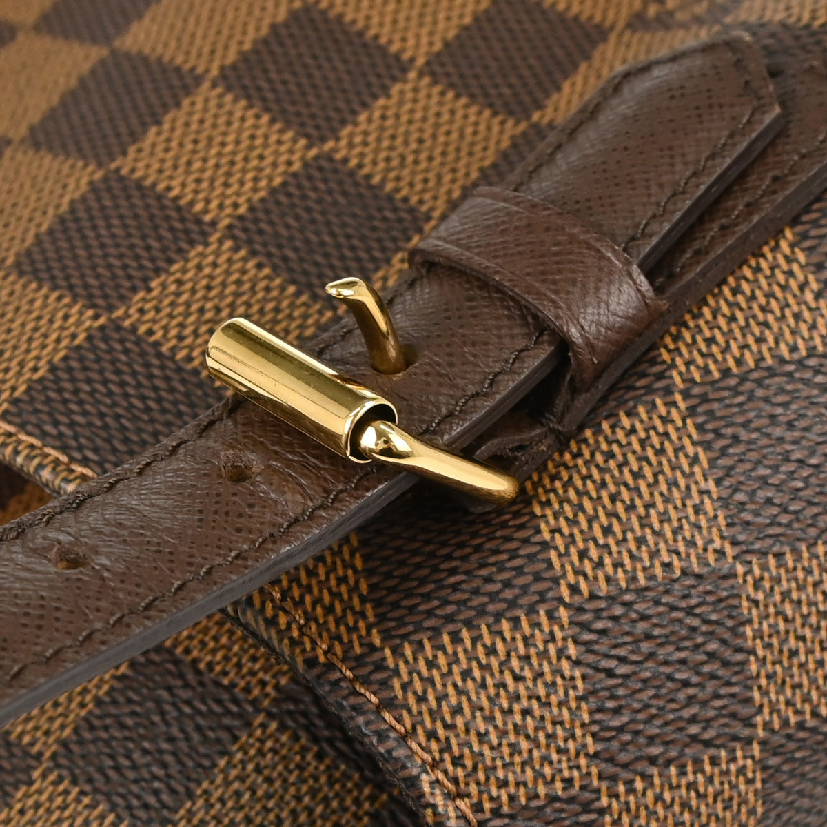 Louis Vuitton Damier Belem MM Handbag N51174