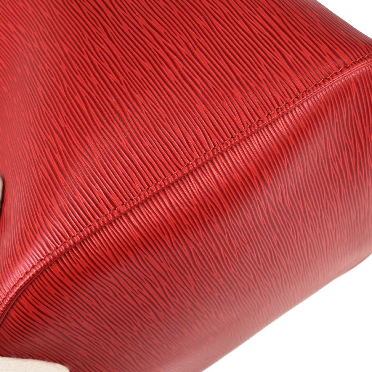 Louis Vuitton Red Epi Keepall 50 Travel Handbag M42967