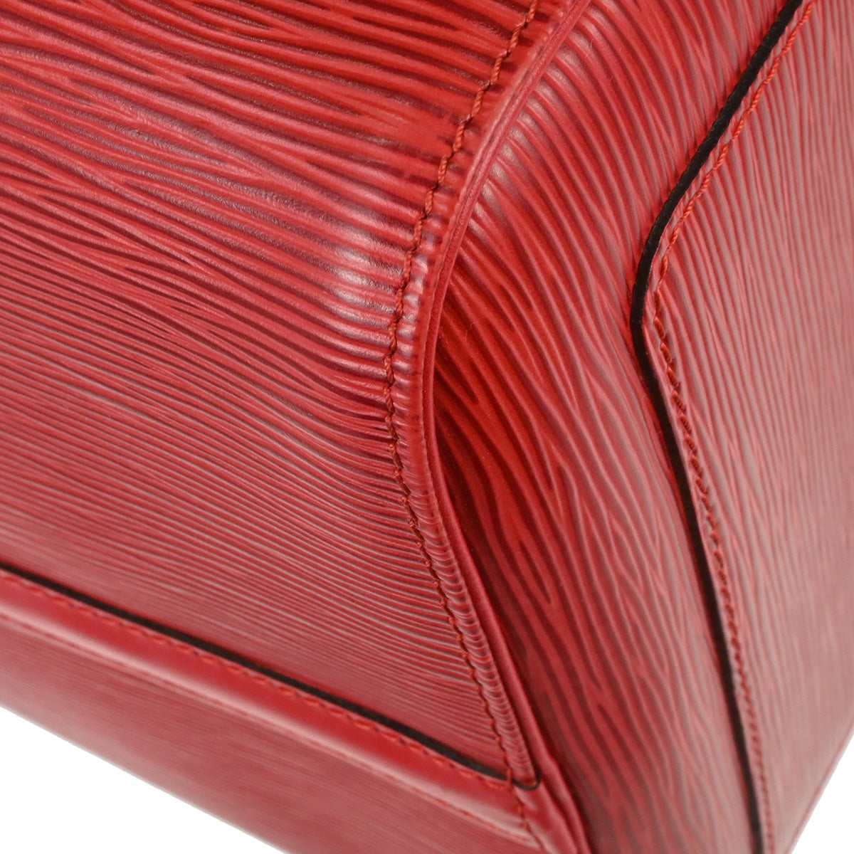 Louis Vuitton Red Epi Keepall 50 Travel Handbag M42967