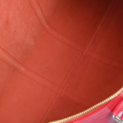 Louis Vuitton Red Epi Keepall 50 Travel Handbag M42967