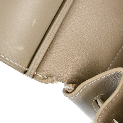 Hermes Beige Box Calf Birkin 30 Handbag