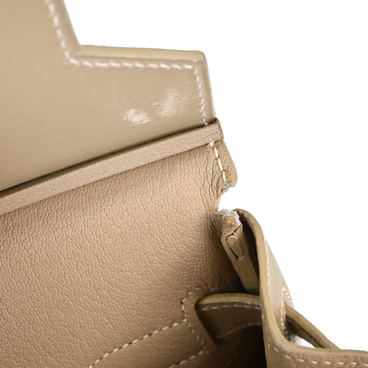Hermes Beige Box Calf Birkin 30 Handbag