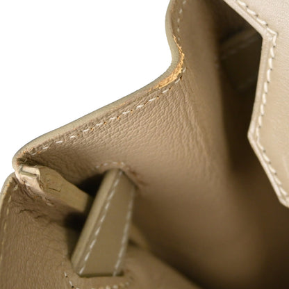 Hermes Beige Box Calf Birkin 30 Handbag