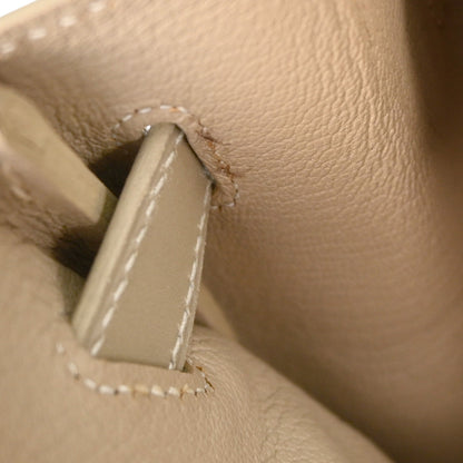 Hermes Beige Box Calf Birkin 30 Handbag