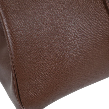 Hermes Havane Courchevel Birkin 35 Handbag