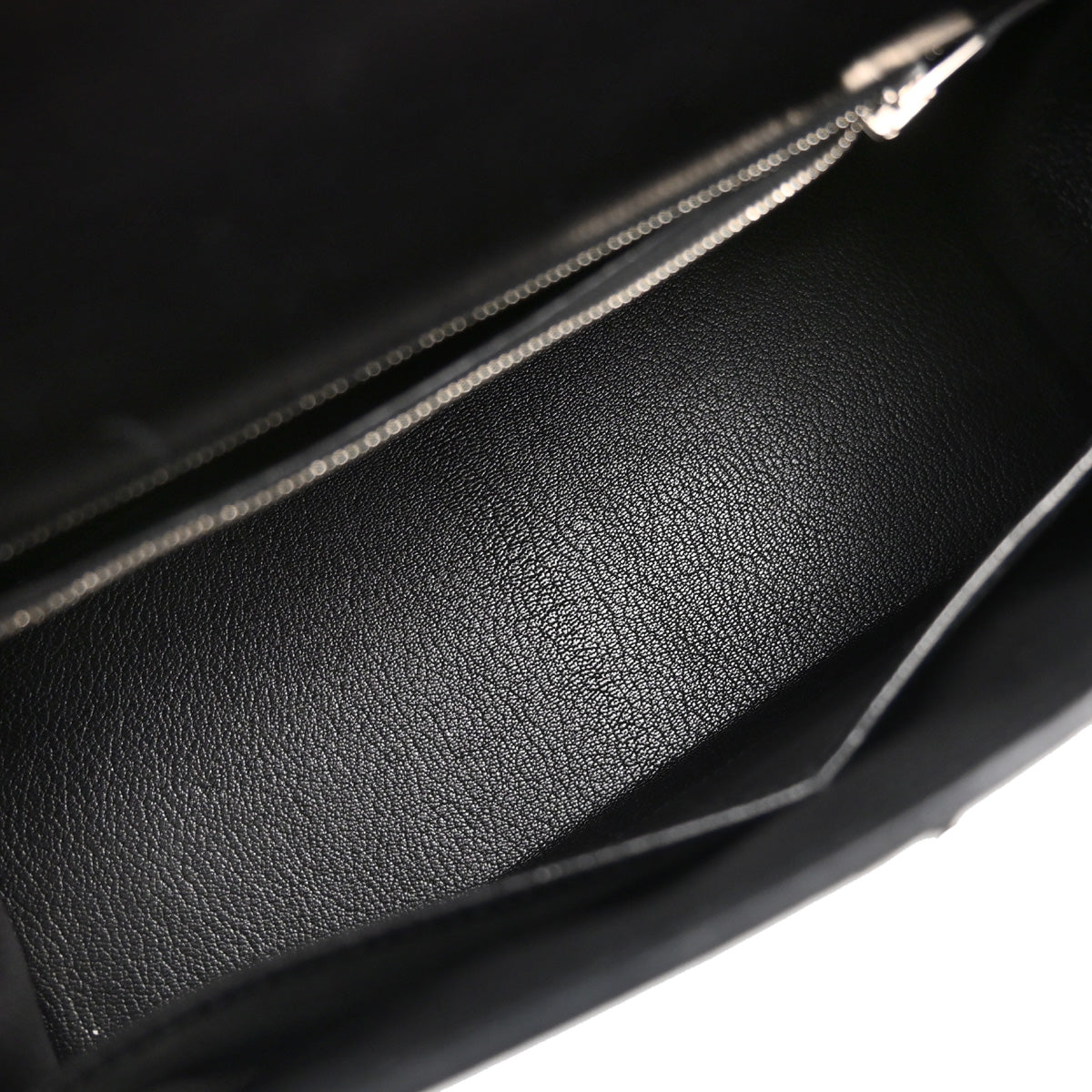 Hermes Black Box Calf Kelly 28 Sellier 2way Shoulder Handbag