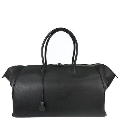 Hermes Black Vache Liegee Paris Bombay 50 Handbag