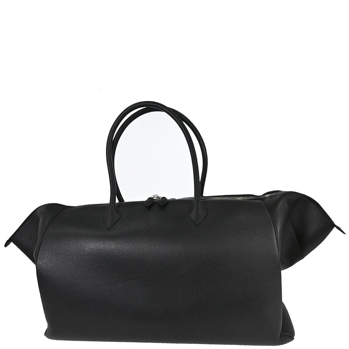 Hermes Black Vache Liegee Paris Bombay 50 Handbag
