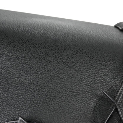 Hermes Black Vache Liegee Paris Bombay 50 Handbag