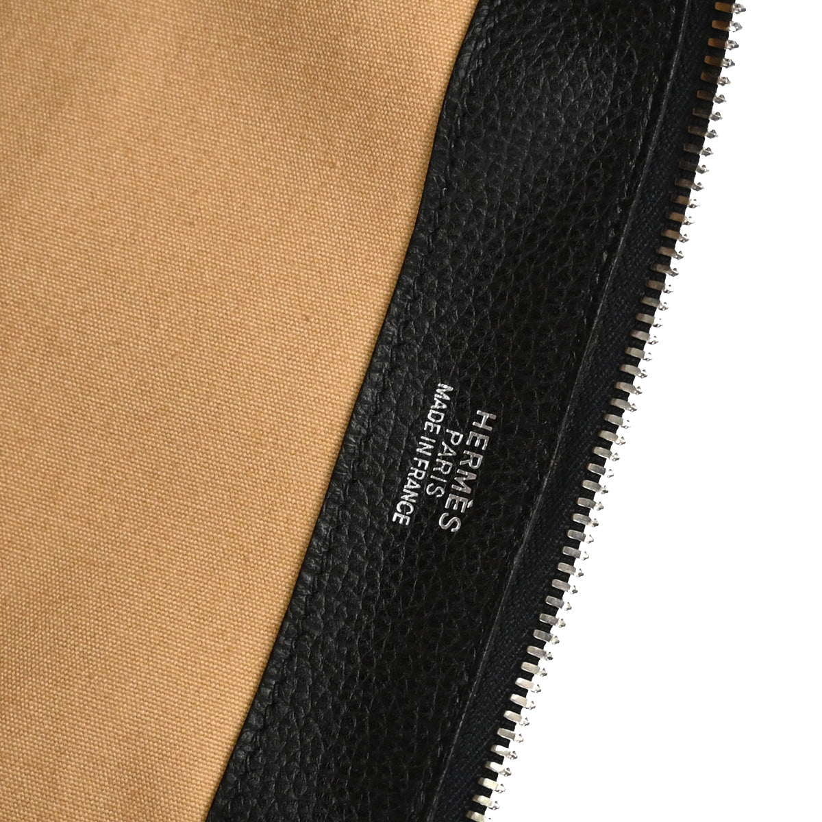 Hermes Black Vache Liegee Paris Bombay 50 Handbag
