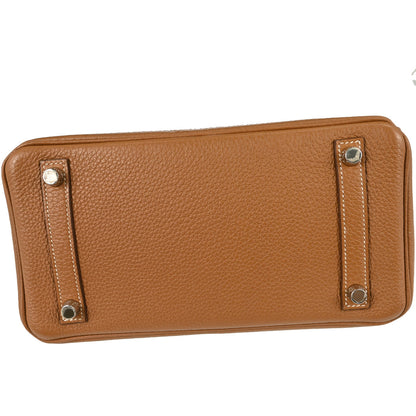 Hermes Gold Togo Birkin 25 Handbag