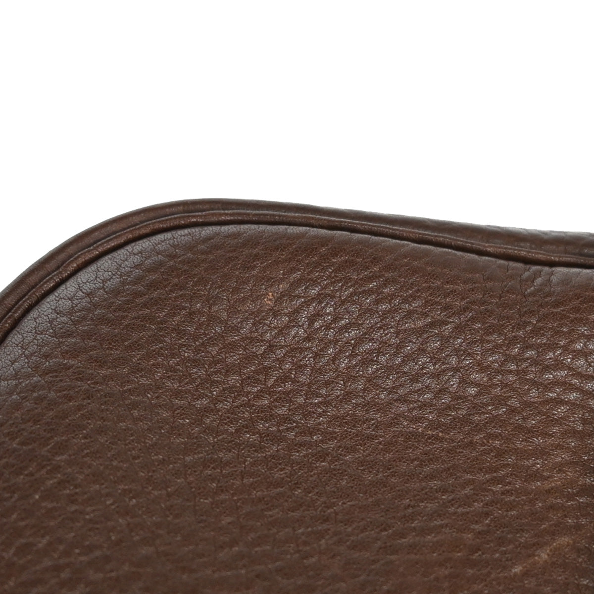 Hermes Havane Taurillon Clemence Noumea Shoulder Bag